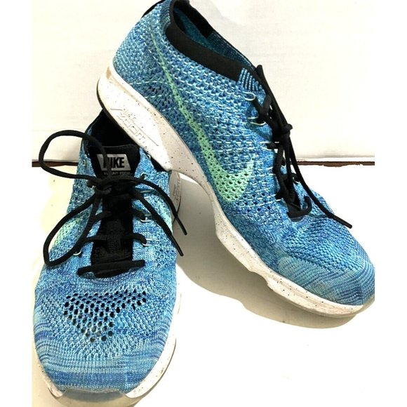 Nike Shoes - Nike Flyknit Zoom Agility Womens size 9 Blue  698616-401 Training sneaker Shoes